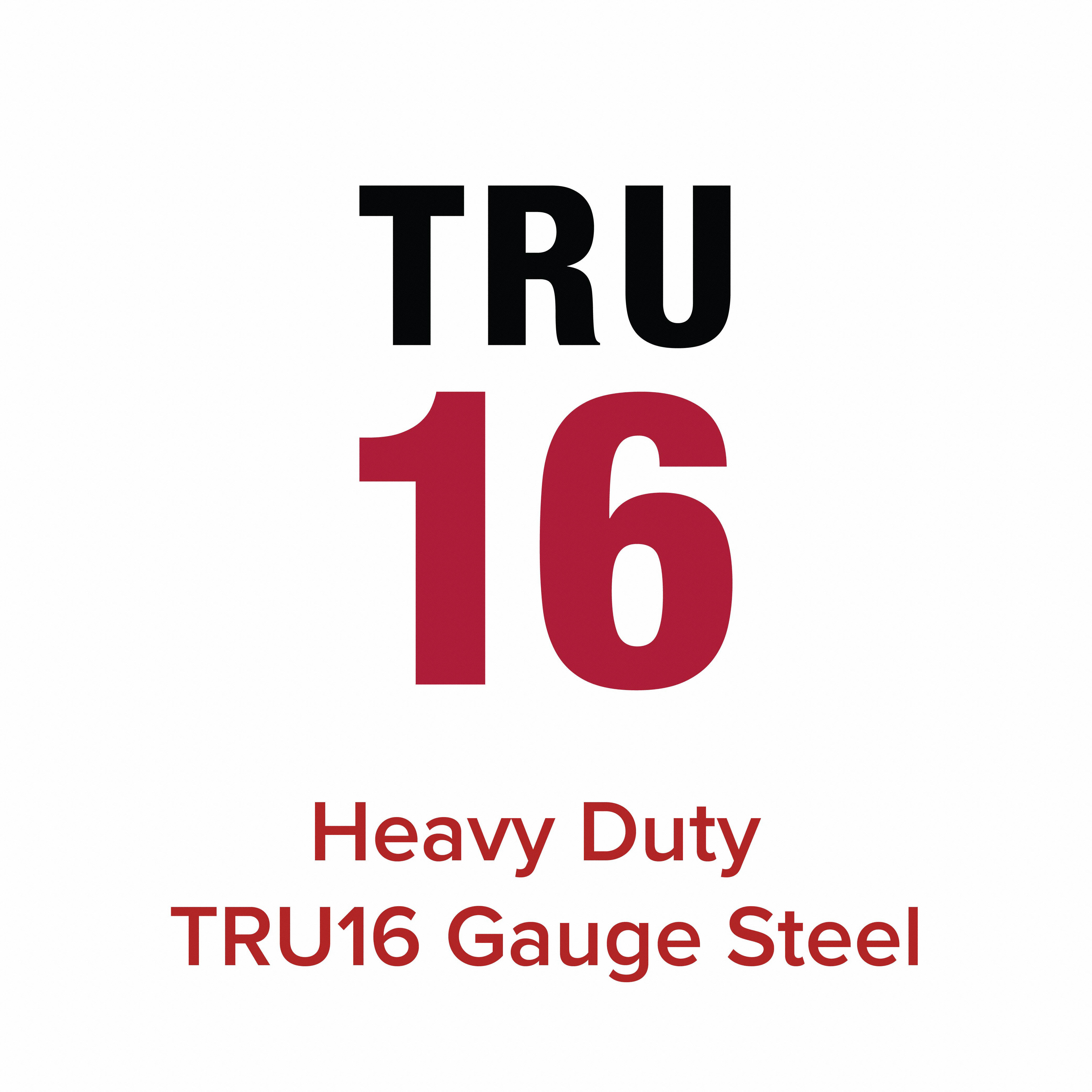 Heavy Duty 16 Gauge Stainless Steel