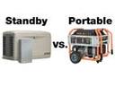 Why choose a Standby Generator vs. Portable Generator