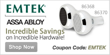 Emtek, Incredible Savings on Incredible Hardware!