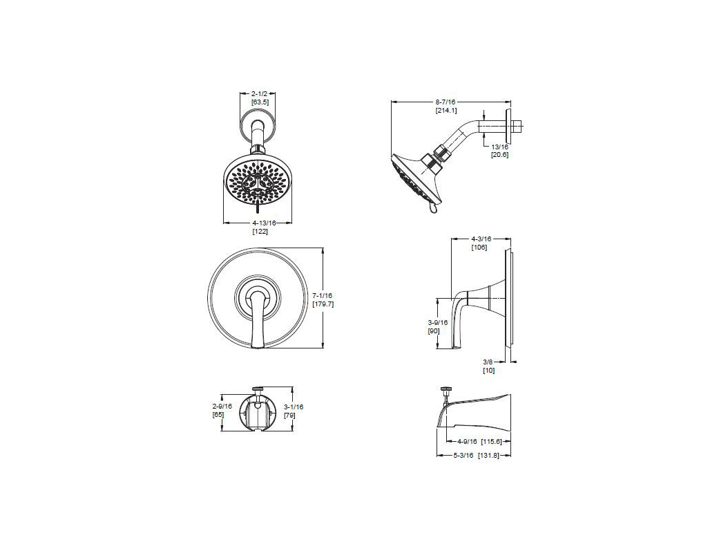 Pfister LG89-7MCAGS McAllen 1-Handle Shower Only Trim | Build.com