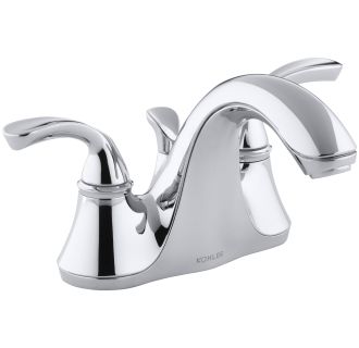 Kohler K-10270-4-CP Polished Chrome Forte Centerset Bathroom Faucet - Free  Metal Pop-Up Drain Assembly with purchase - Faucet.com