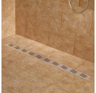 Corner Shower wet room Drain Gully Trap Tiled removable trap outlet 40/50mm