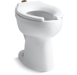 Top Spud White 8D3 Highcliff Elongated Bowl 4368-L-0 Details about   Kohler Toilet Bowl 