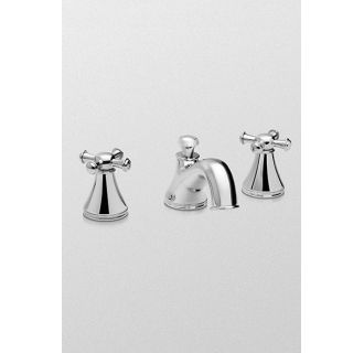 Toto TS220X#CP Vivian Three-Way Diverter Trim with Off-Cross Handle Polished Chrome 