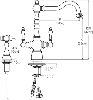 franke faucet spray side farm kitchen faucetdirect spout cast specifications ajmadison