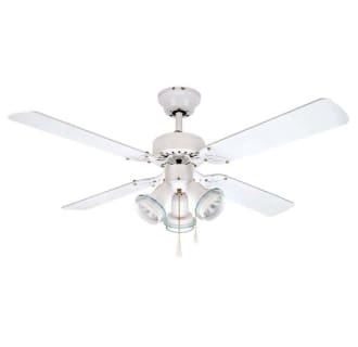 Canarm CF6342411S White Catalyst 3-Light 4 Blade Hanging Ceiling Fan 