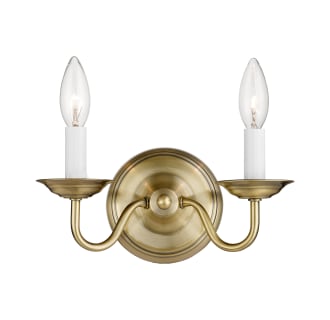 Livex Lighting Williamsburg Wall Sconce in Polished Brass 5018-02 