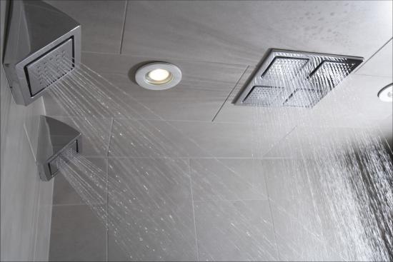 Kohler K 98740 Cp Polished Chrome Watertile 2 4 Gpm Ceiling Mount About Kohler