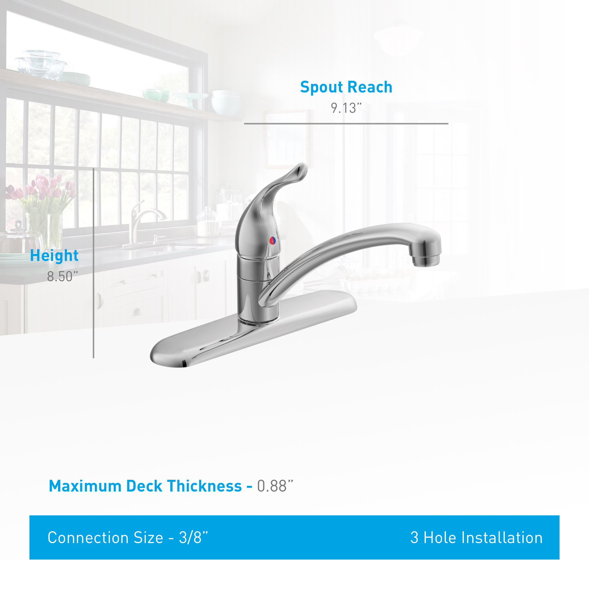 7425 in Chrome by Moen