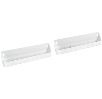 Rev-A-Shelf 6572-14-11-52 White Polymer Tip Out Sink Front Trays and Hinges 14 in 